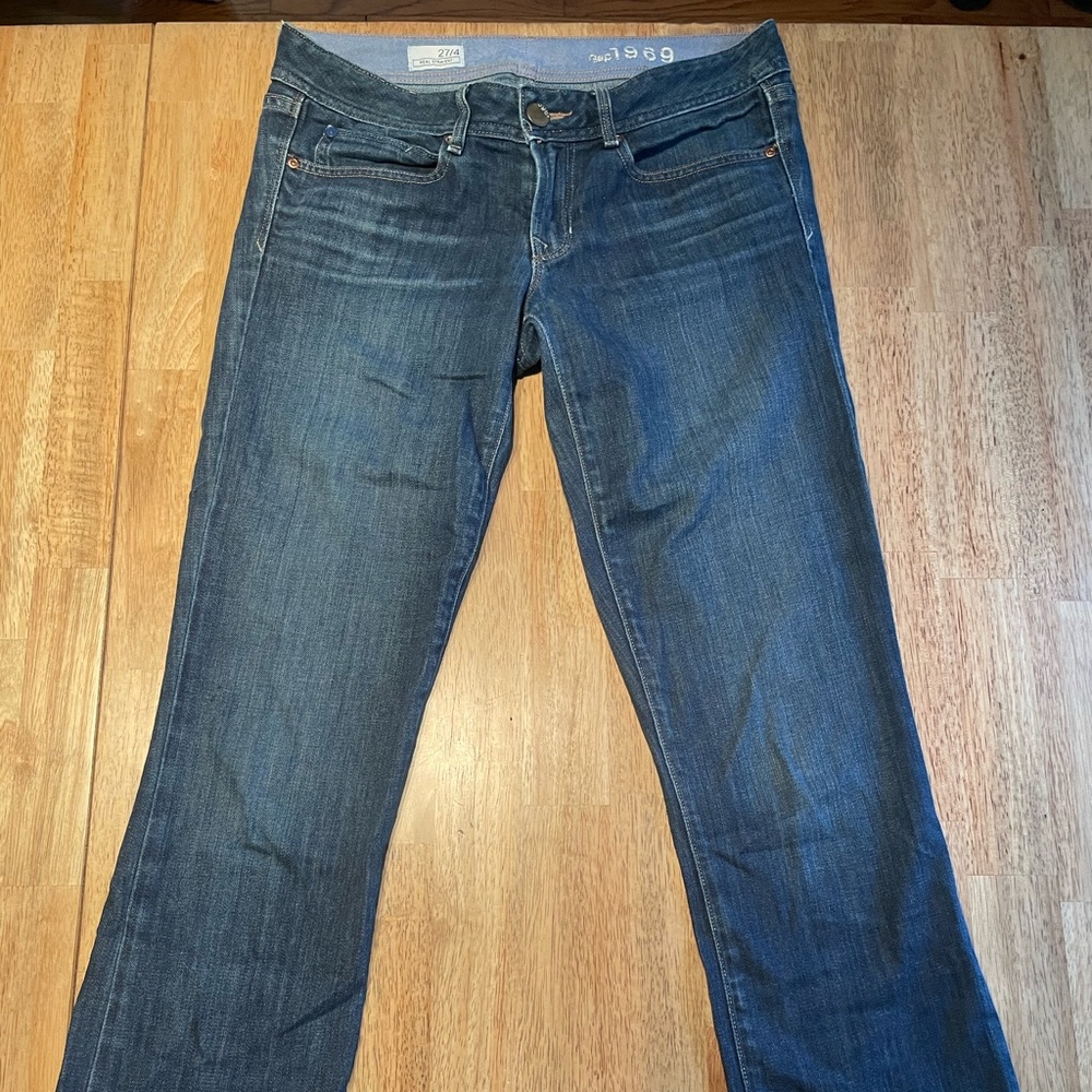 Gap 27/4 Real Straight Jeans